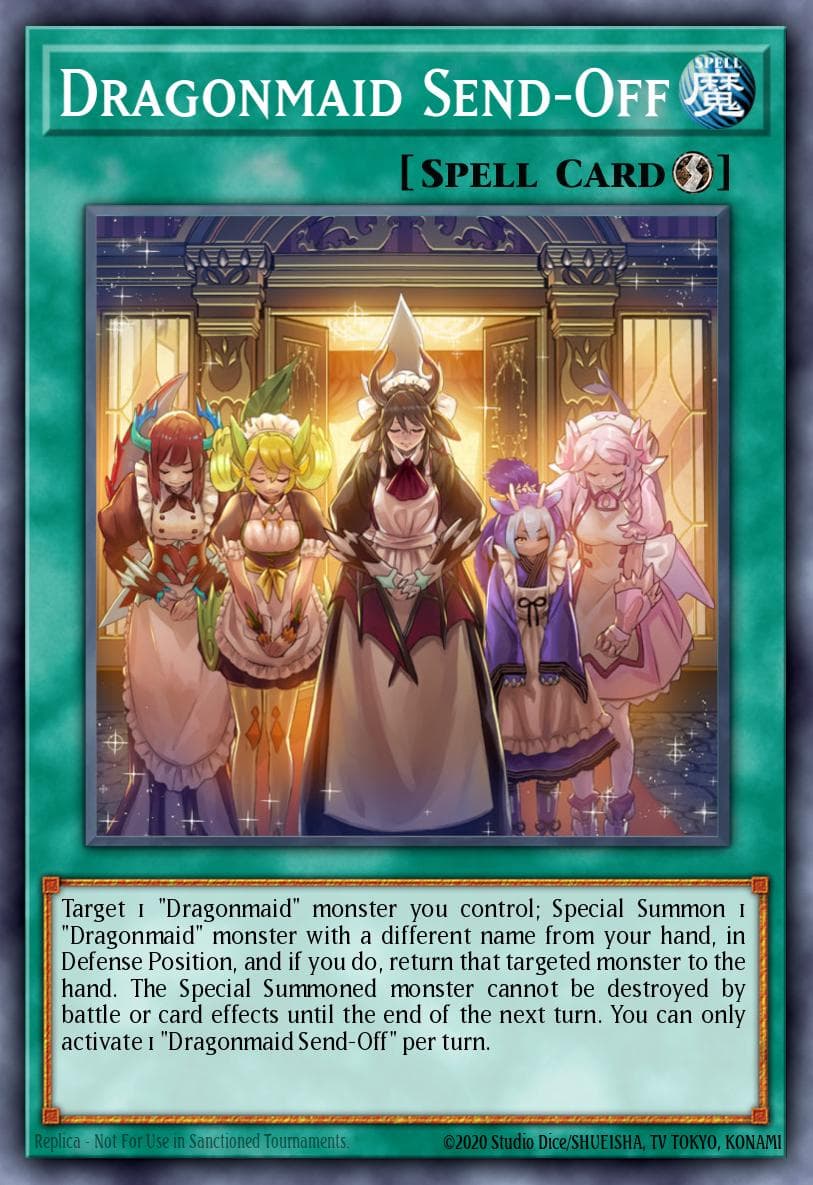 Carte Yu-Gi-Oh! Dragonmaid Send-Off #3 — Chaos Impact Special Edition