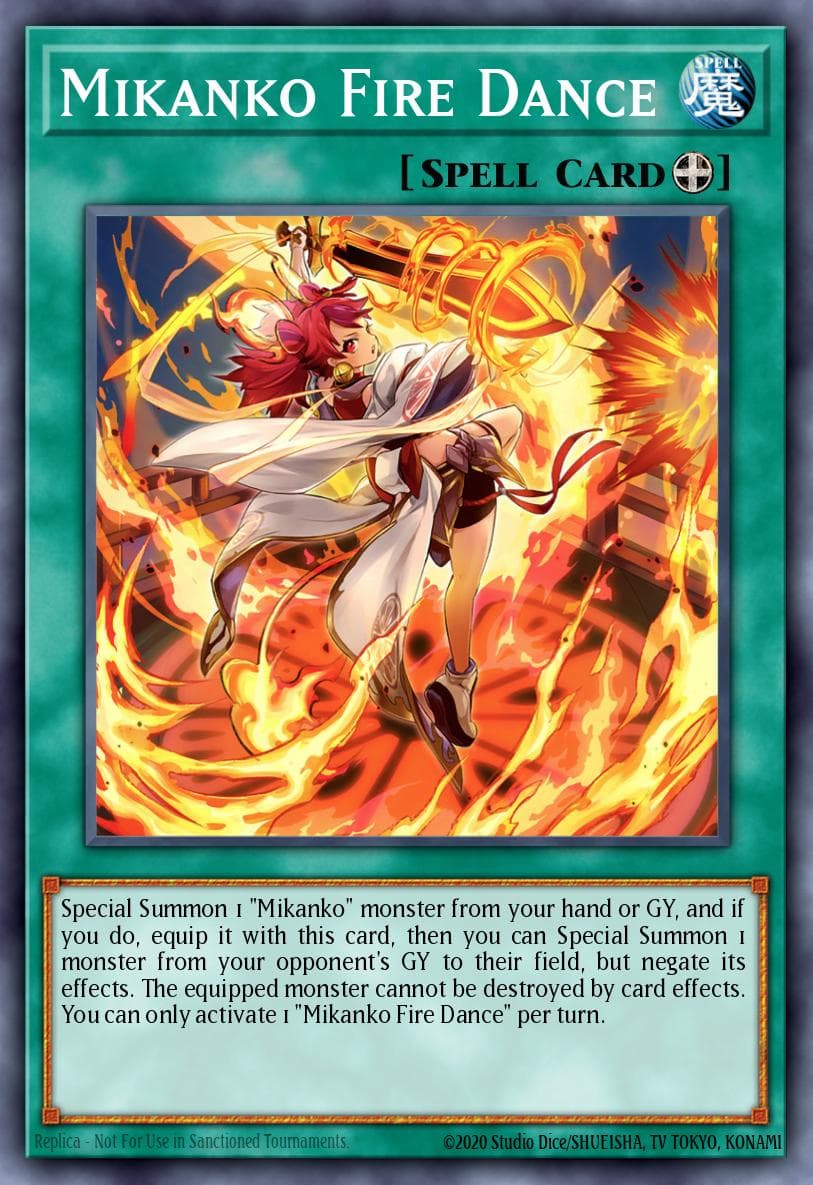 Carte Yu-Gi-Oh! Mikanko Fire Dance #030 — Amazing Defenders