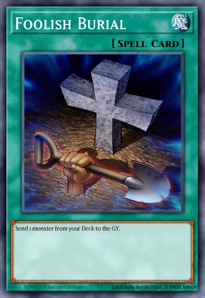 Carte Yu-Gi-Oh! Foolish Burial #031 — THE CHRONICLES DECK: The Fallen & The Virtuous (All-Foil Edition)
