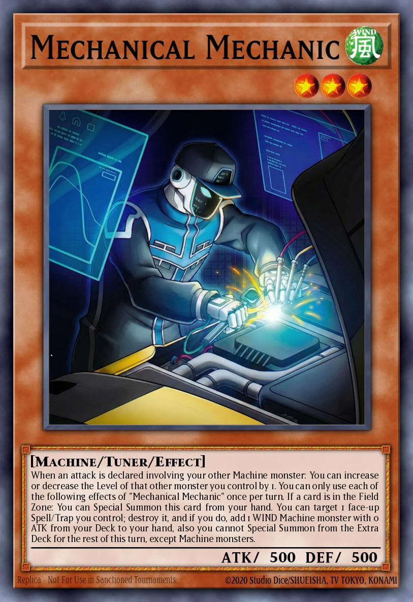 Carte Yu-Gi-Oh! Mechanical Mechanic #081 — Burst Protocol