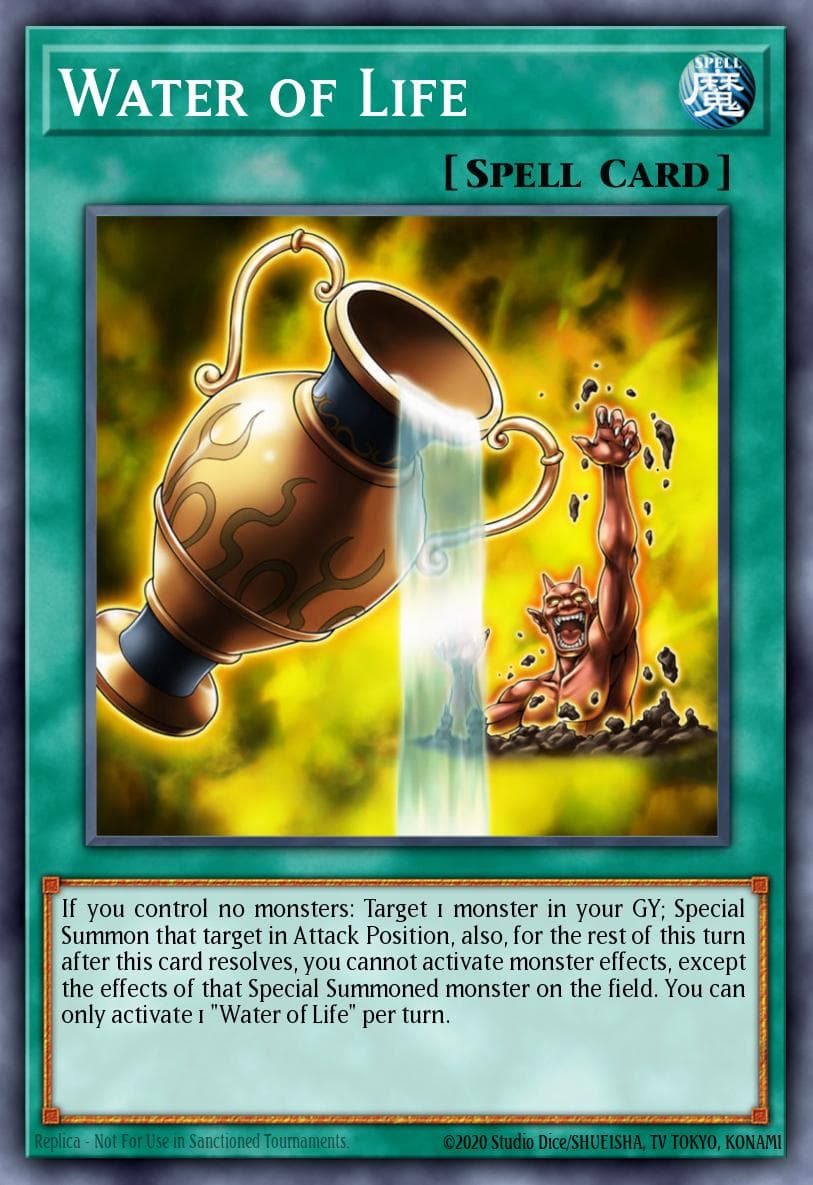Carte Yu-Gi-Oh! Water of Life #077 — Battles of Legend: Chapter 1