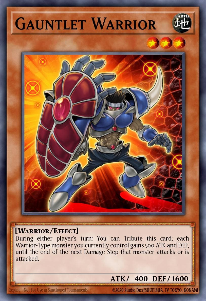 Carte Yu-Gi-Oh! Gauntlet Warrior #070 — Battle Pack 3: Monster League