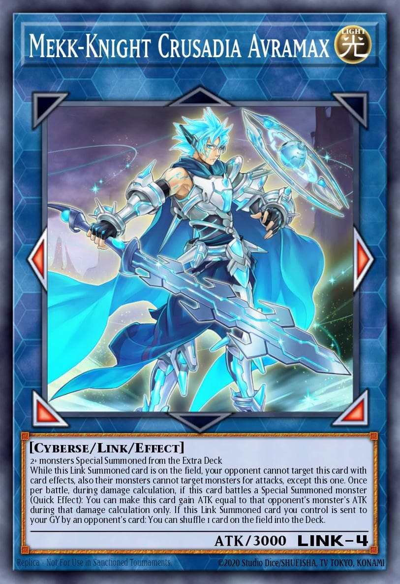 Carte Yu-Gi-Oh! Mekk-Knight Crusadia Avramax #095 — Battles of Legend: Monster Mayhem