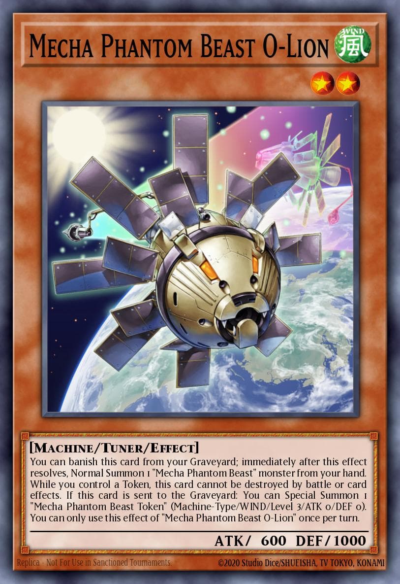 Carte Yu-Gi-Oh! Mecha Phantom Beast O-Lion #072 — Battles of Legend: Armageddon