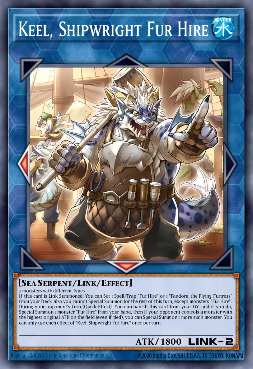 Carte Yu-Gi-Oh! Keel, Shipwright Fur Hire #050 — Burst Protocol