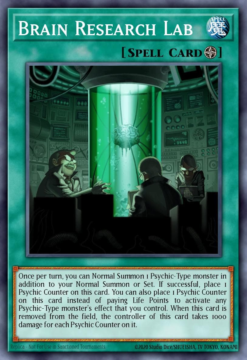 Carte Yu-Gi-Oh! Brain Research Lab #057 — Ancient Prophecy