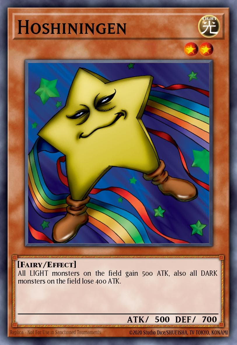 Carte Yu-Gi-Oh! Hoshiningen #018 — Yu-Gi-Oh! Advent Calendar (2018)
