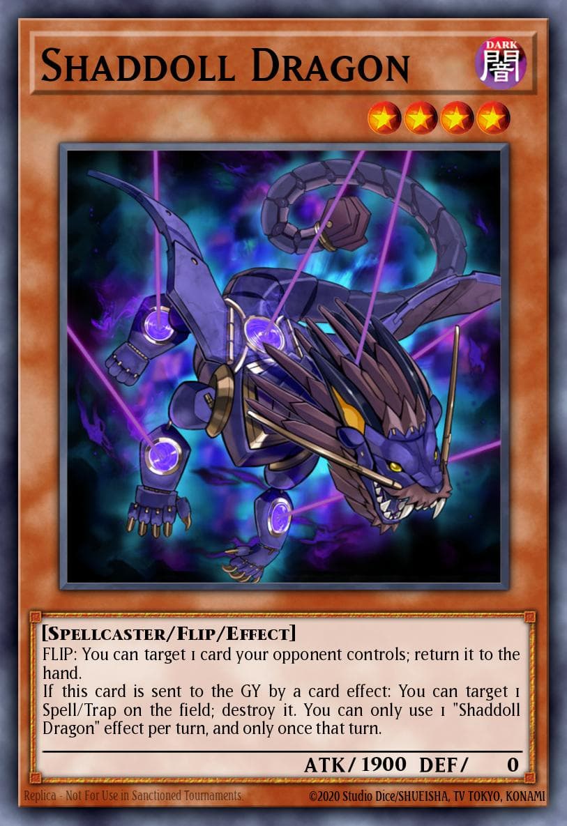 Carte Yu-Gi-Oh! Shaddoll Dragon #061 — Battles of Legend: Glorious Gallery