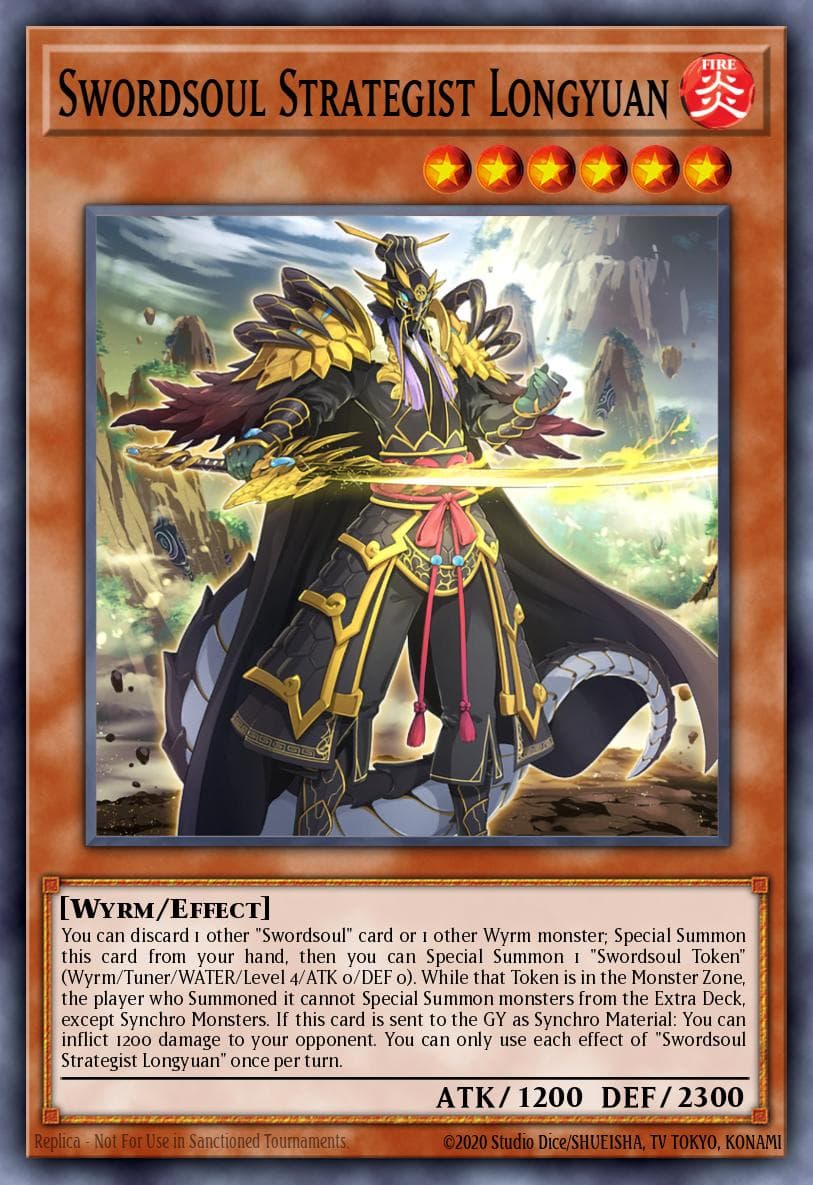 Carte Yu-Gi-Oh! Swordsoul Strategist Longyuan #005 — Burst of Destiny