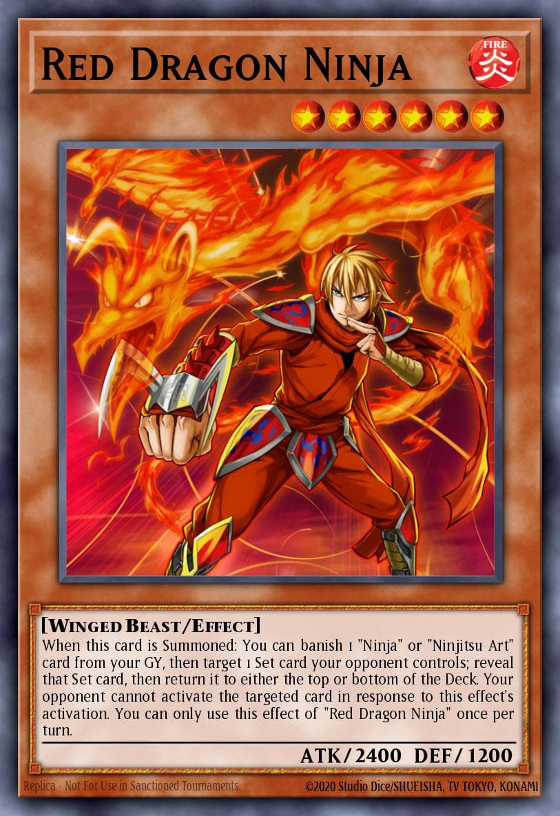 Carte Yu-Gi-Oh! Red Dragon Ninja #082 — Abyss Rising