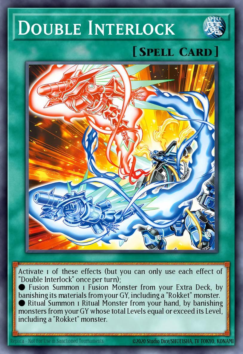 Carte Yu-Gi-Oh! Double Interlock #052 — Burst Protocol