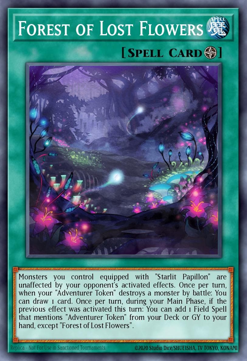 Carte Yu-Gi-Oh! Forest of Lost Flowers #097 — Battles of Legend: Monstrous Revenge