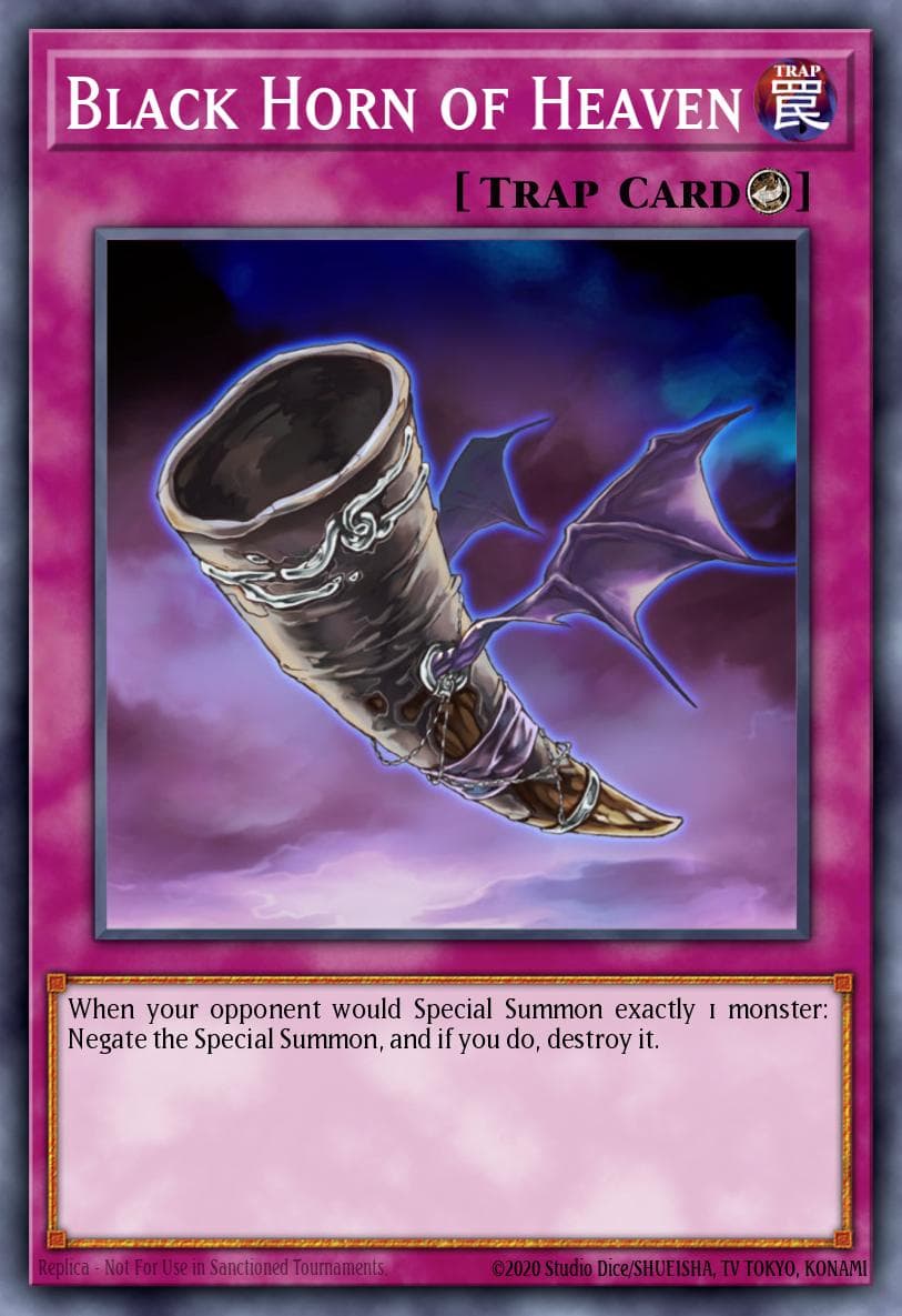 Carte Yu-Gi-Oh! Black Horn of Heaven #025 — Astral Pack Eight