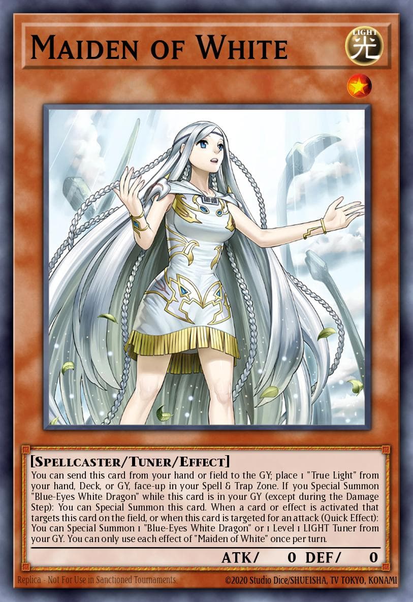 Carte Yu-Gi-Oh! Maiden of White #018 — Limited Pack World Championship 2025