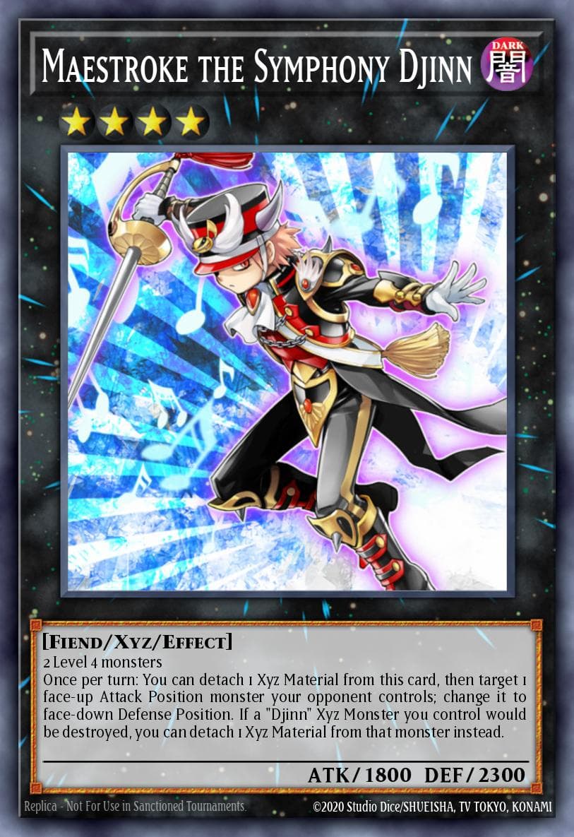 Carte Yu-Gi-Oh! Maestroke the Symphony Djinn #002 — Astral Pack Three