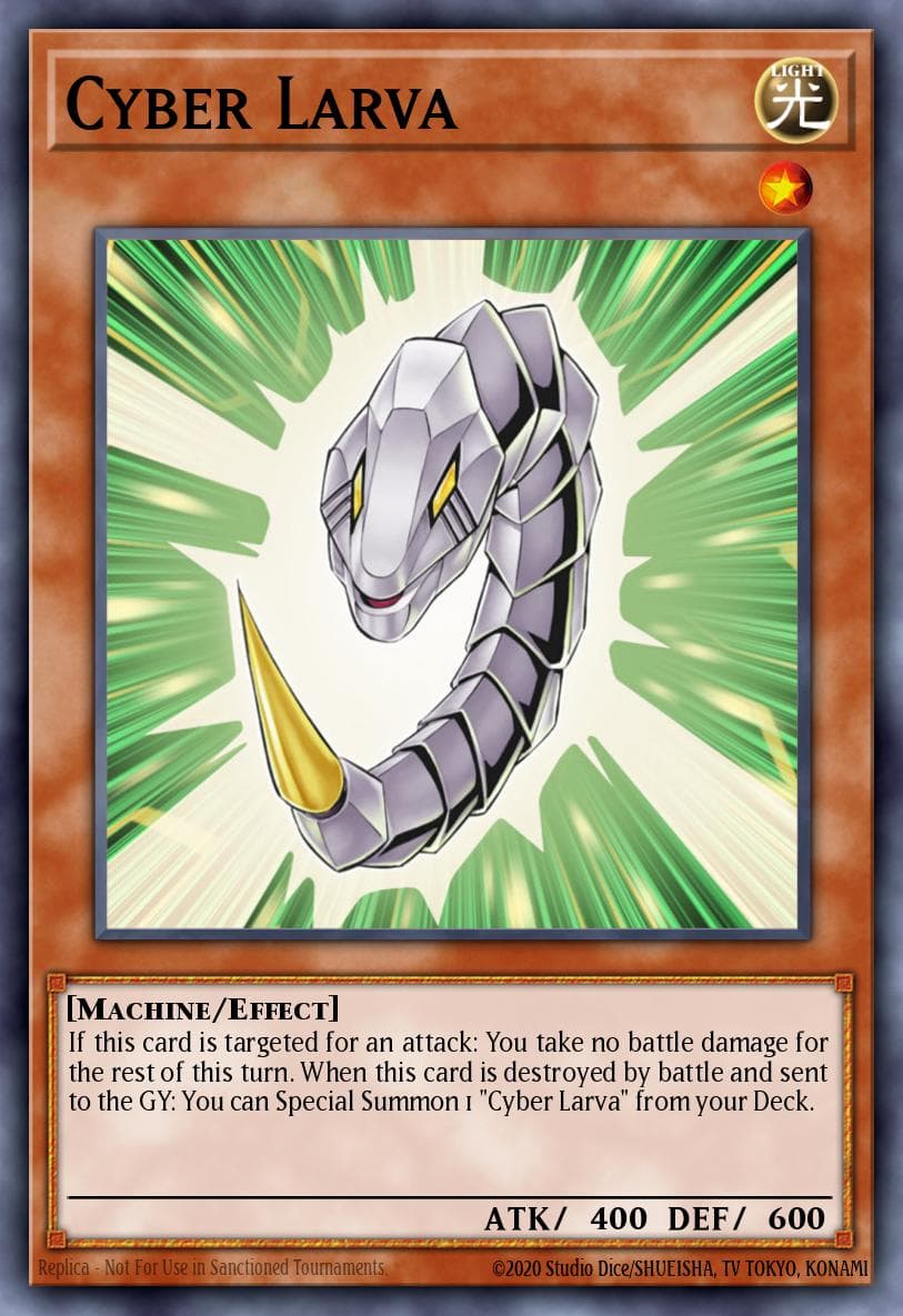 Carte Yu-Gi-Oh! Cyber Larva #019 — Battles of Legend: Relentless Revenge