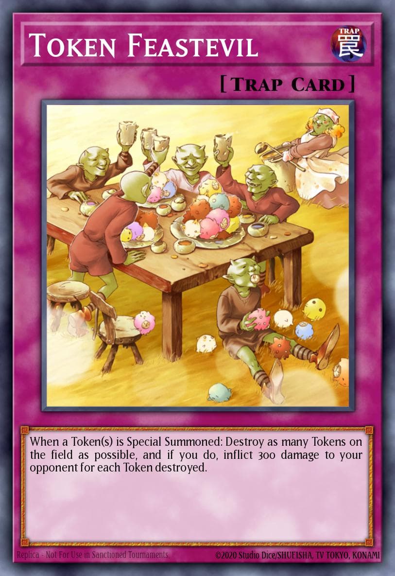 Carte Yu-Gi-Oh! Token Feastevil #015 — Yu-Gi-Oh! Advent Calendar (2018)