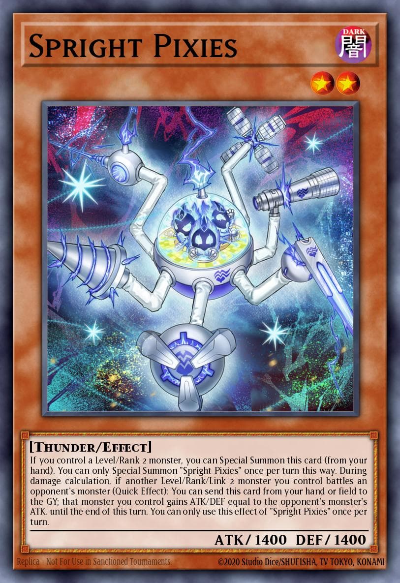 Carte Yu-Gi-Oh! Spright Pixies #077 — Battles of Legend: Terminal Revenge