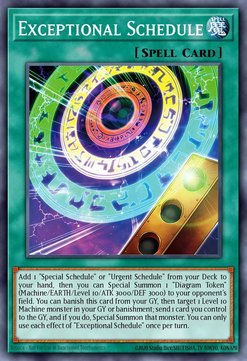 Carte Yu-Gi-Oh! Exceptional Schedule #054 — Blazing Dominion