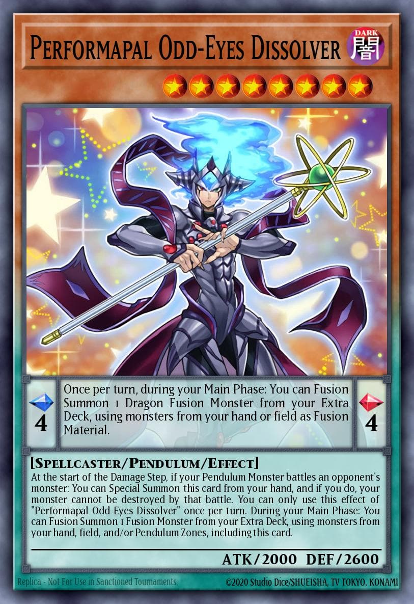Carte Yu-Gi-Oh! Performapal Odd-Eyes Dissolver #003 — Battles of Legend: Light's Revenge