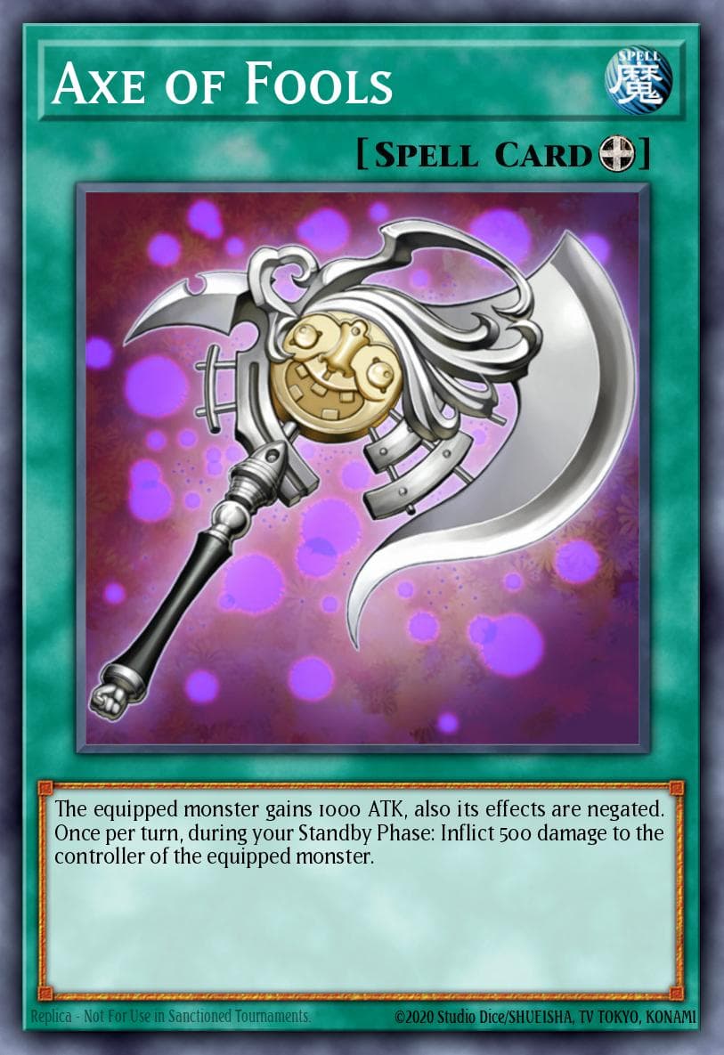Carte Yu-Gi-Oh! Axe of Fools #161 — Battle Pack 2: War of the Giants