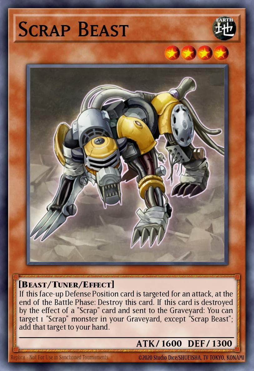 Carte Yu-Gi-Oh! Scrap Beast #020 — Astral Pack Four
