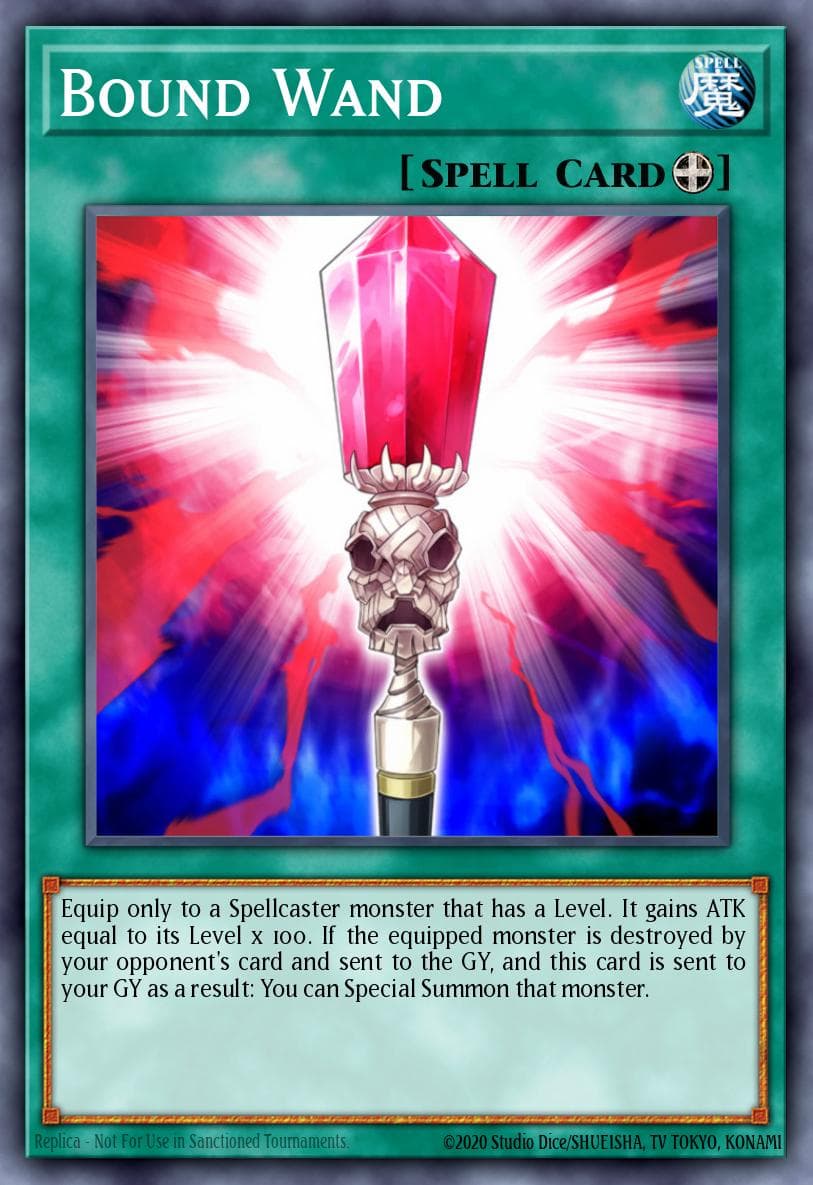 Carte Yu-Gi-Oh! Bound Wand #175 — Battle Pack 3: Monster League