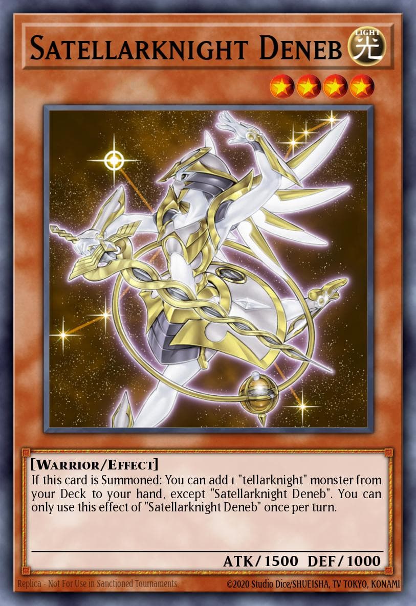Carte Yu-Gi-Oh! Satellarknight Deneb #059 — Battles of Legend: Glorious Gallery