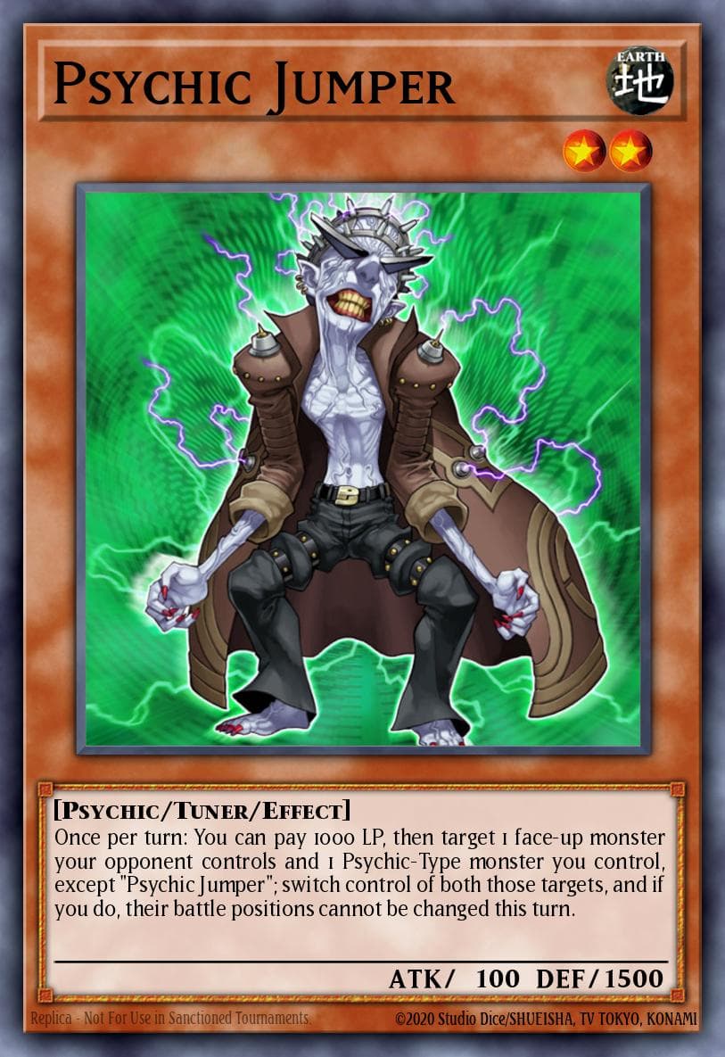 Carte Yu-Gi-Oh! Psychic Jumper #051 — Battle Pack 3: Monster League