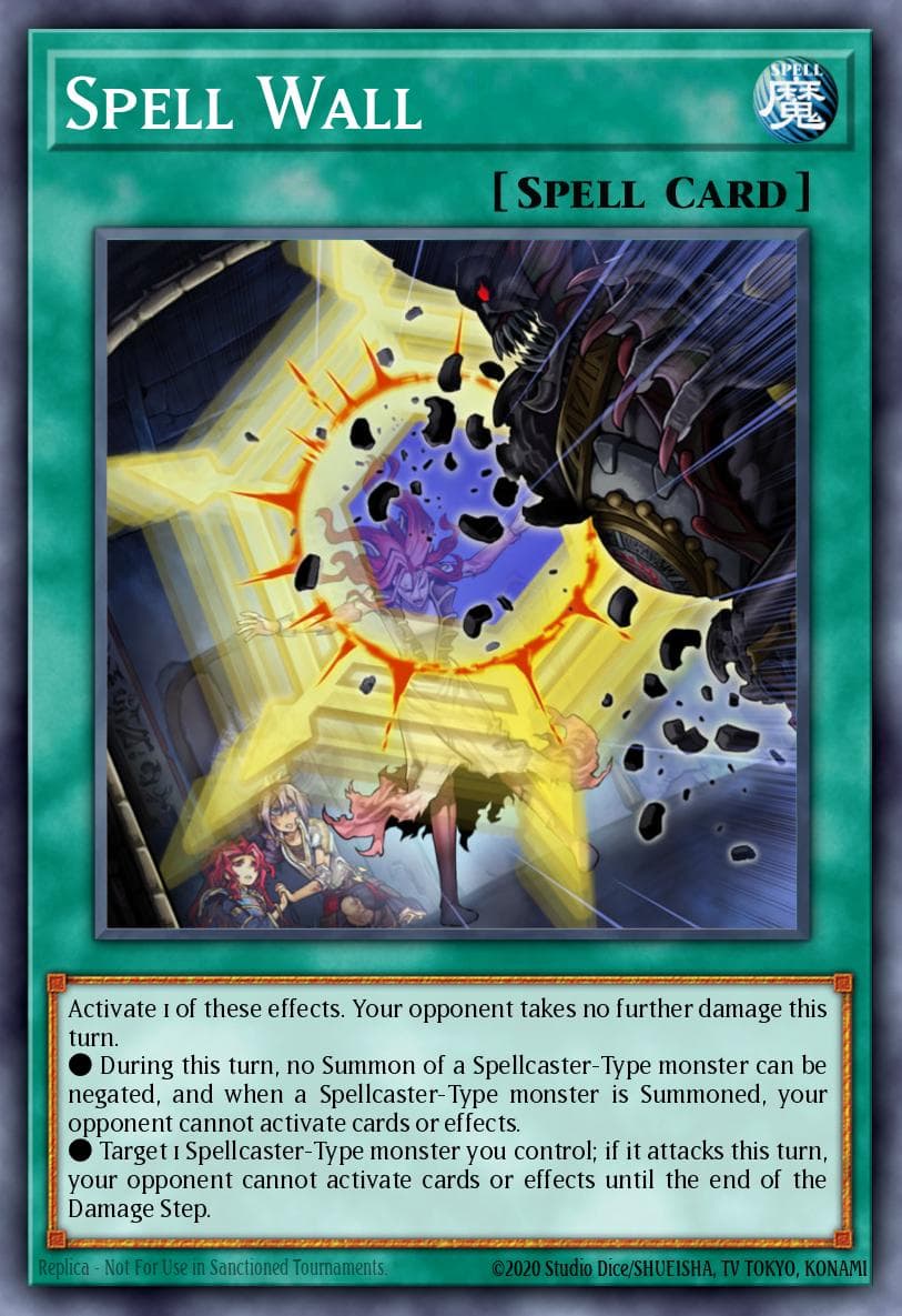 Carte Yu-Gi-Oh! Spell Wall #088 — Cosmo Blazer