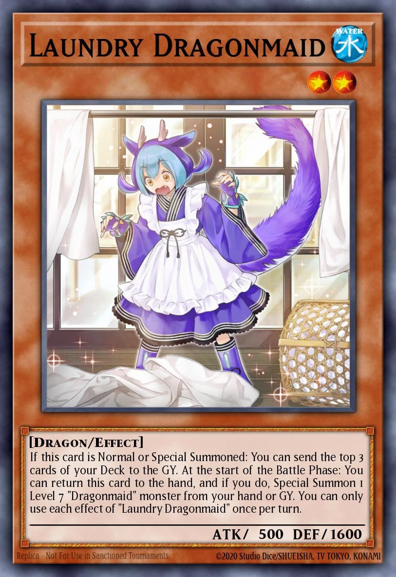 Carte Yu-Gi-Oh! Laundry Dragonmaid #056 — Battles of Legend: Monster Mayhem
