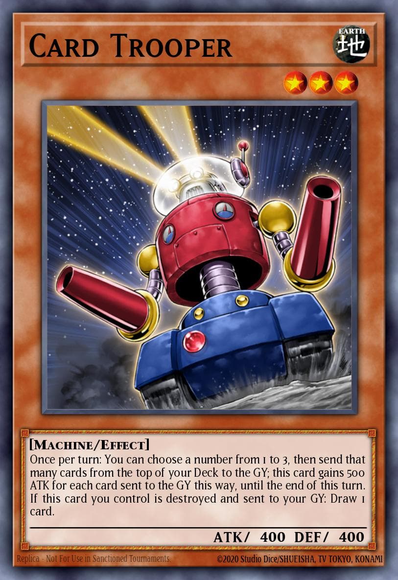 Carte Yu-Gi-Oh! Card Trooper #003 — Yu-Gi-Oh! Championship Series 2025 prize cards