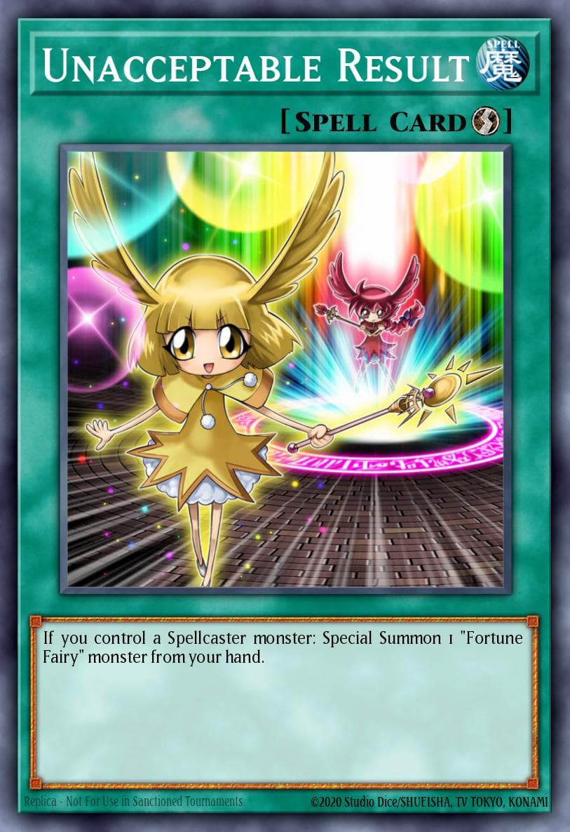 Carte Yu-Gi-Oh! Unacceptable Result #020 — Battles of Legend: Hero's Revenge