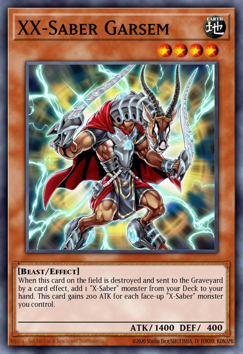 Carte Yu-Gi-Oh! XX-Saber Garsem #026 — Absolute Powerforce