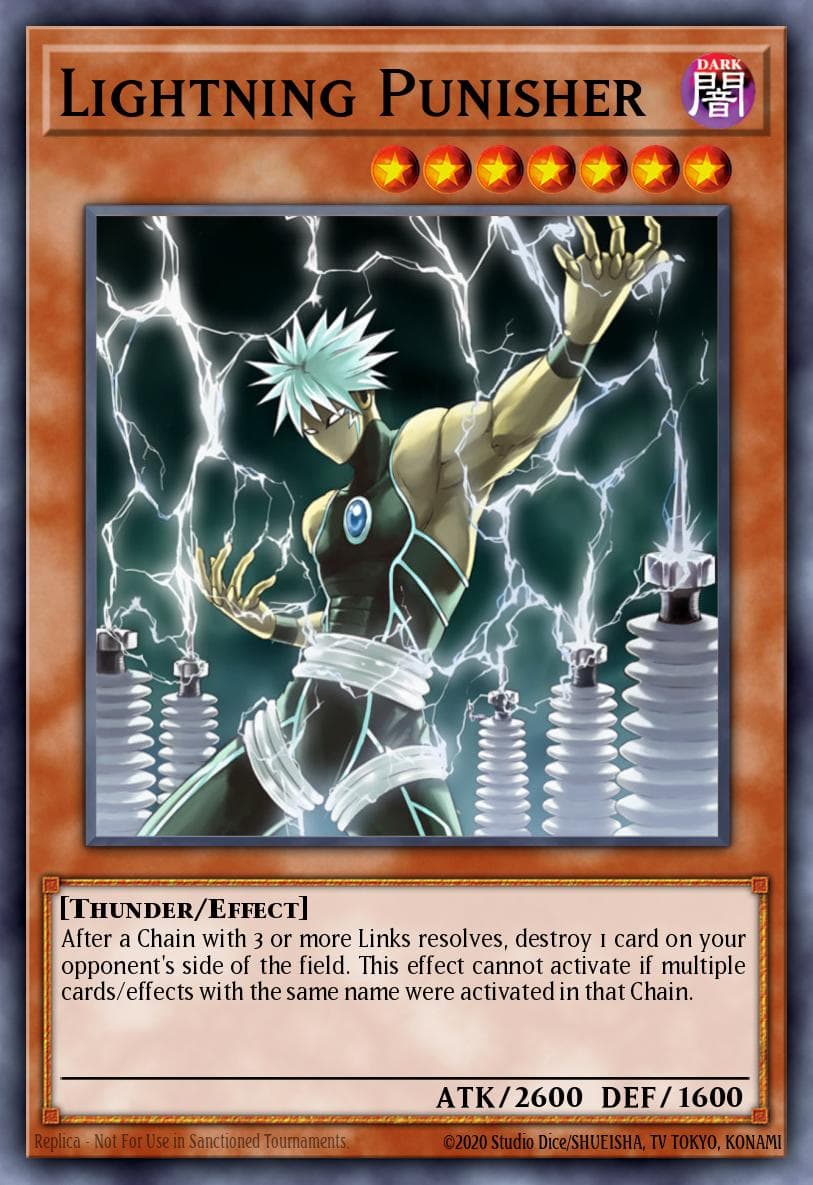 Carte Yu-Gi-Oh! Lightning Punisher #026 — Cyberdark Impact