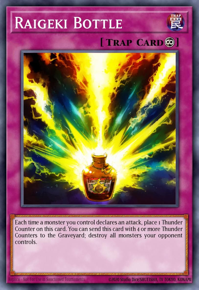 Carte Yu-Gi-Oh! Raigeki Bottle #224 — Battle Pack 3: Monster League