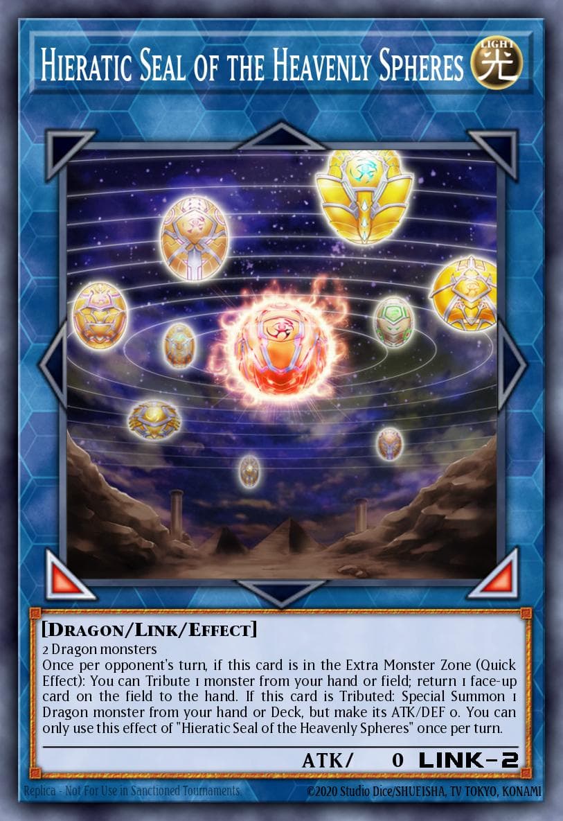 Carte Yu-Gi-Oh! Hieratic Seal of the Heavenly Spheres #090 — Battles of Legend: Crystal Revenge