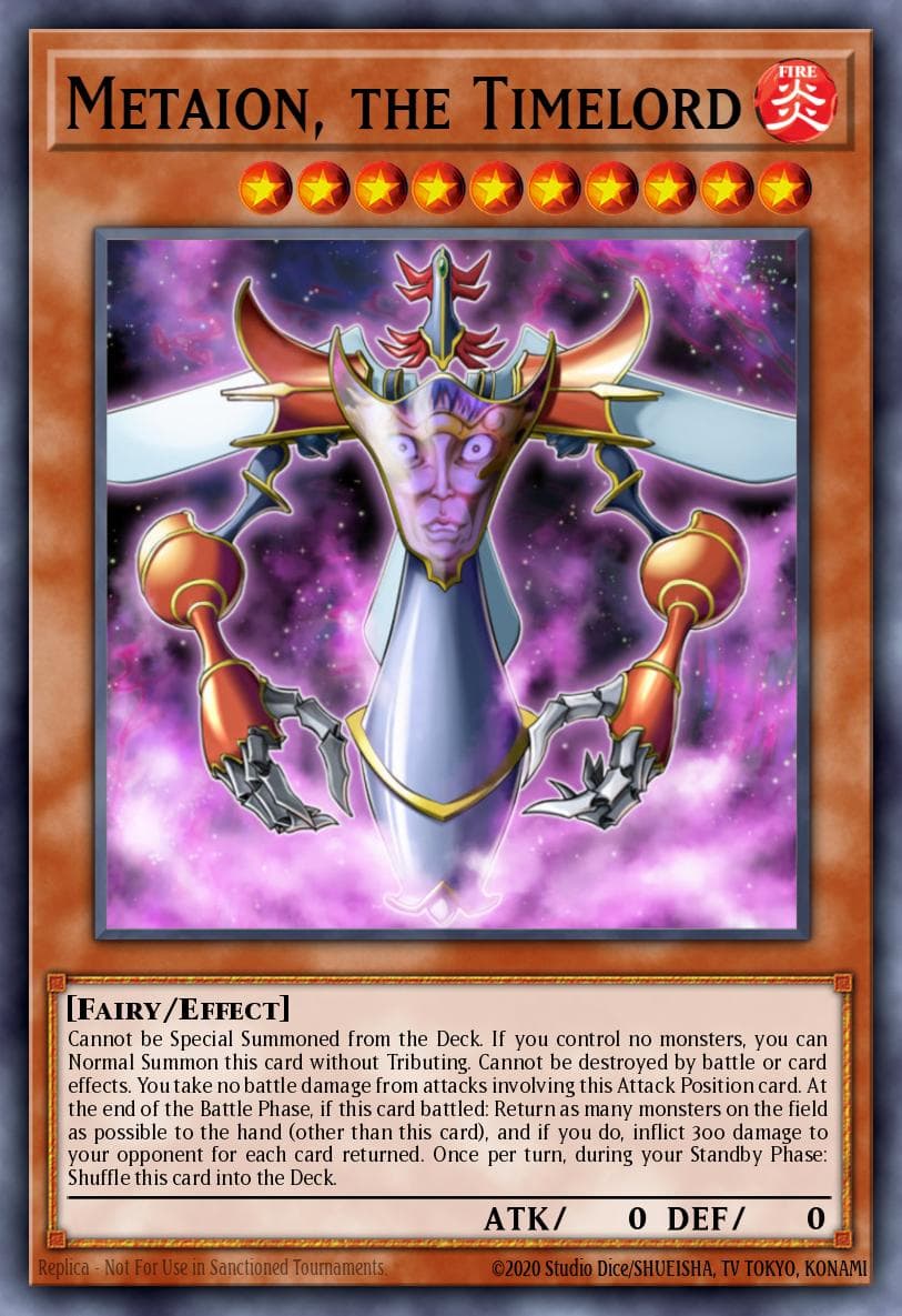 Carte Yu-Gi-Oh! Metaion, the Timelord #026 — Battles of Legend: Relentless Revenge