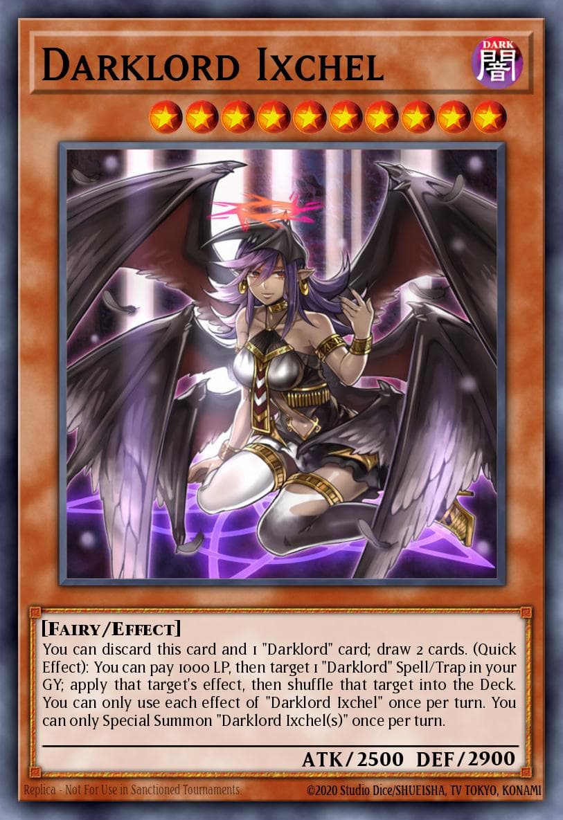 Carte Yu-Gi-Oh! Darklord Ixchel #076 — Battles of Legend: Relentless Revenge