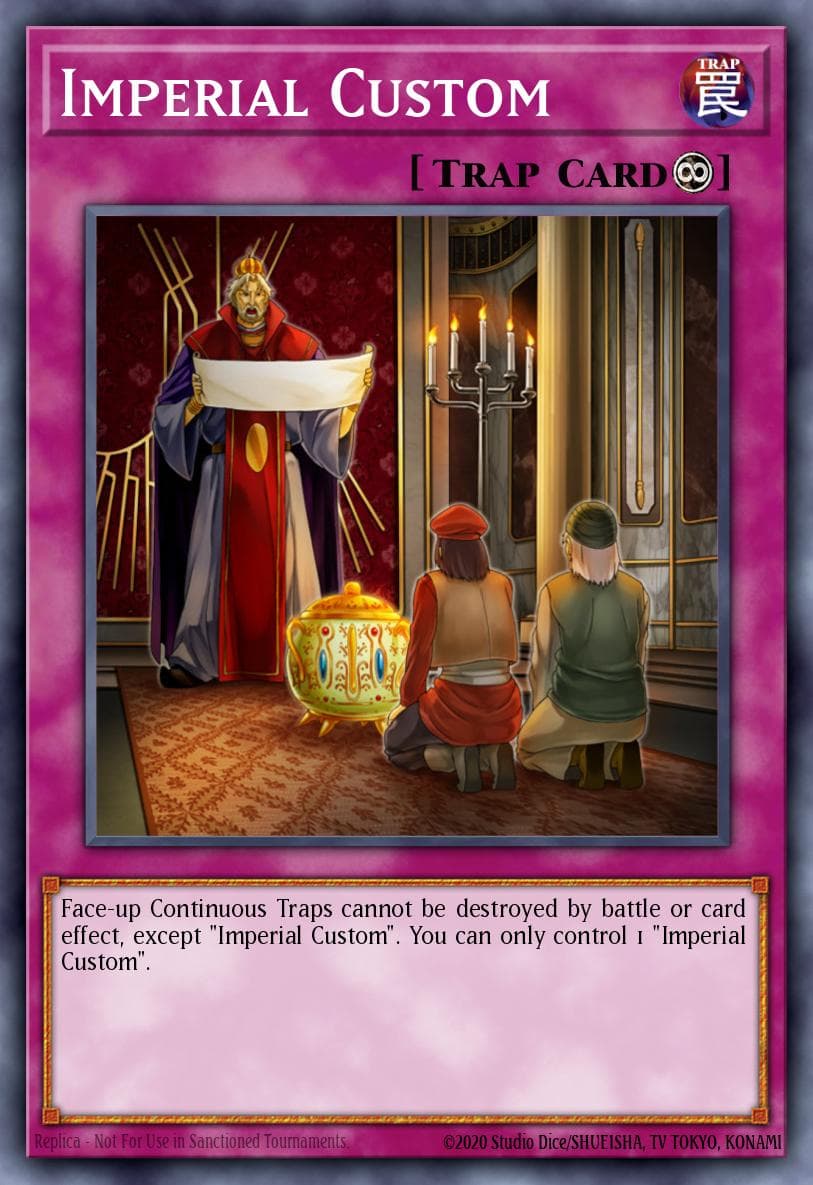 Carte Yu-Gi-Oh! Imperial Custom #067 — Ancient Prophecy