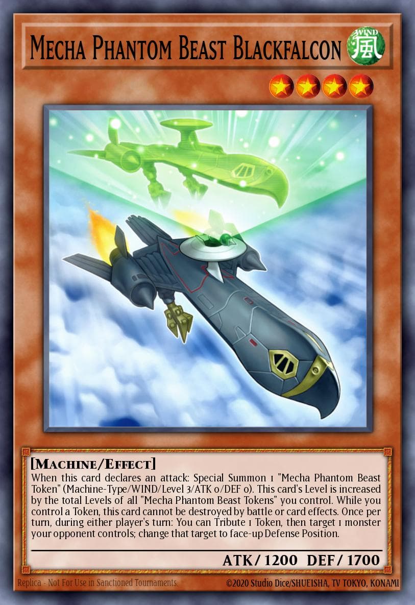 Carte Yu-Gi-Oh! Mecha Phantom Beast Blackfalcon #061 — War of the Giants: Round 2