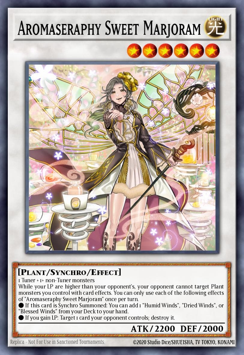 Carte Yu-Gi-Oh! Aromaseraphy Sweet Marjoram #034 — Chaos Impact