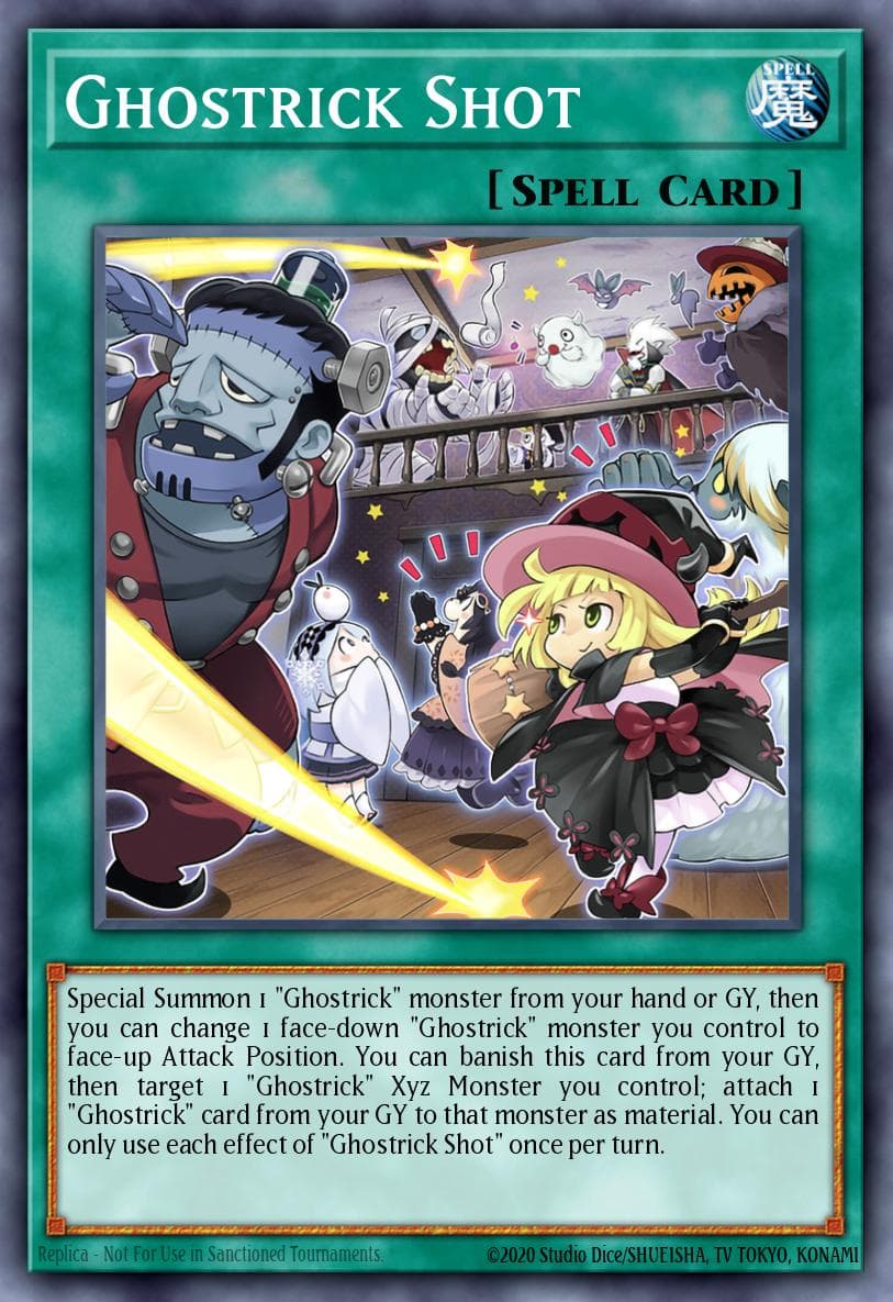 Carte Yu-Gi-Oh! Ghostrick Shot #057 — Battle of Chaos