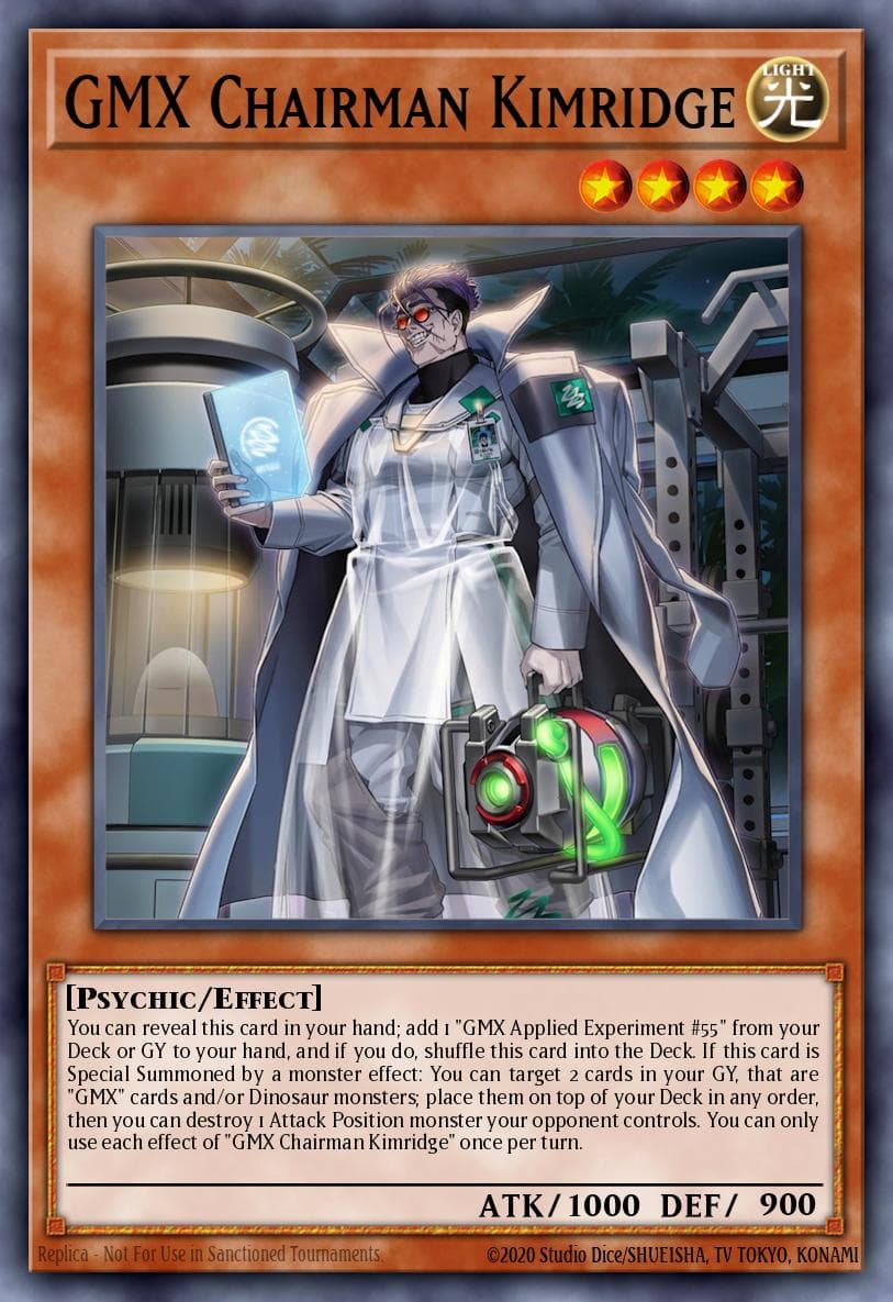 Carte Yu-Gi-Oh! GMX Chairman Kimridge #091 — Burst Protocol