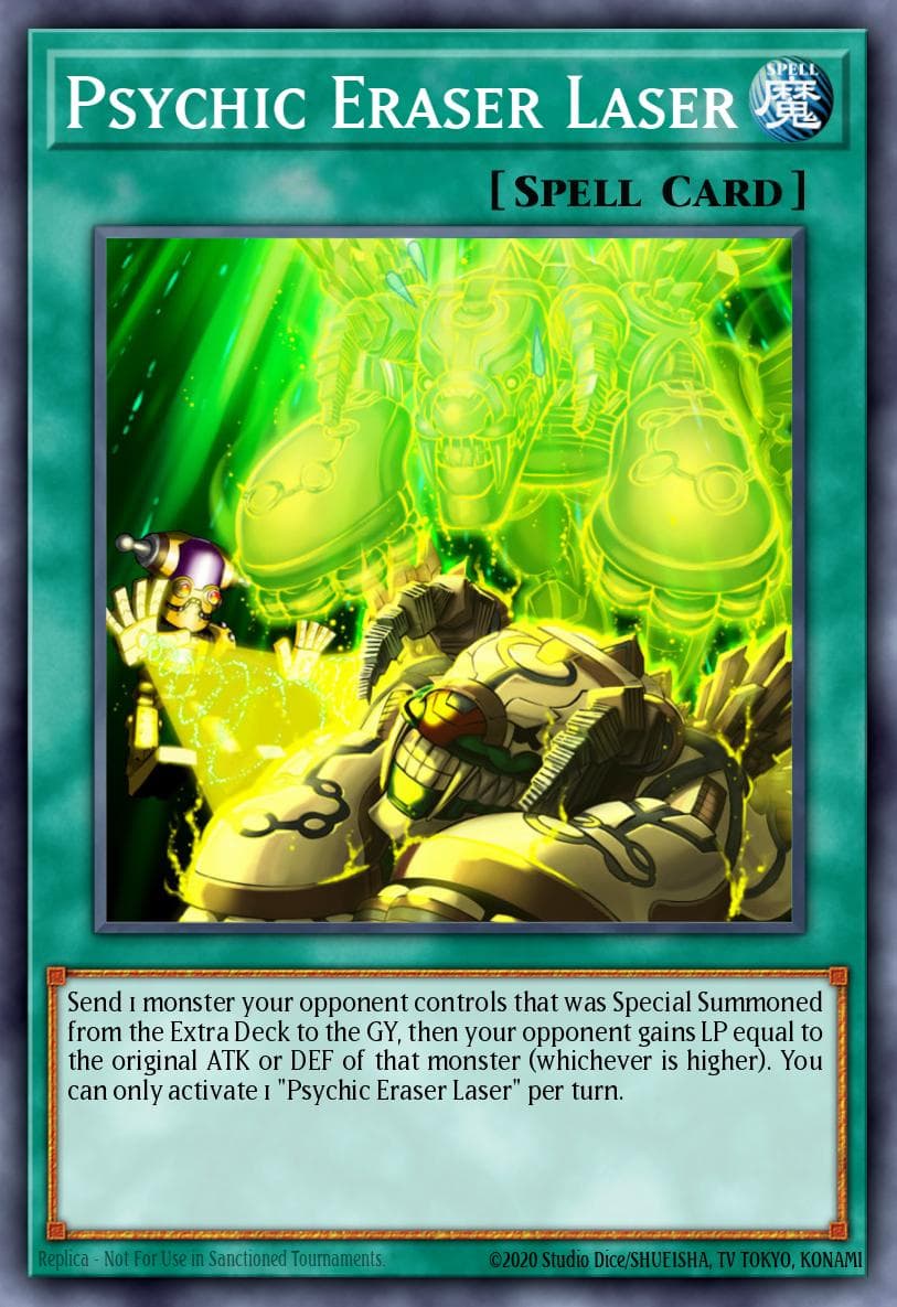 Carte Yu-Gi-Oh! Psychic Eraser Laser #089 — Blazing Vortex