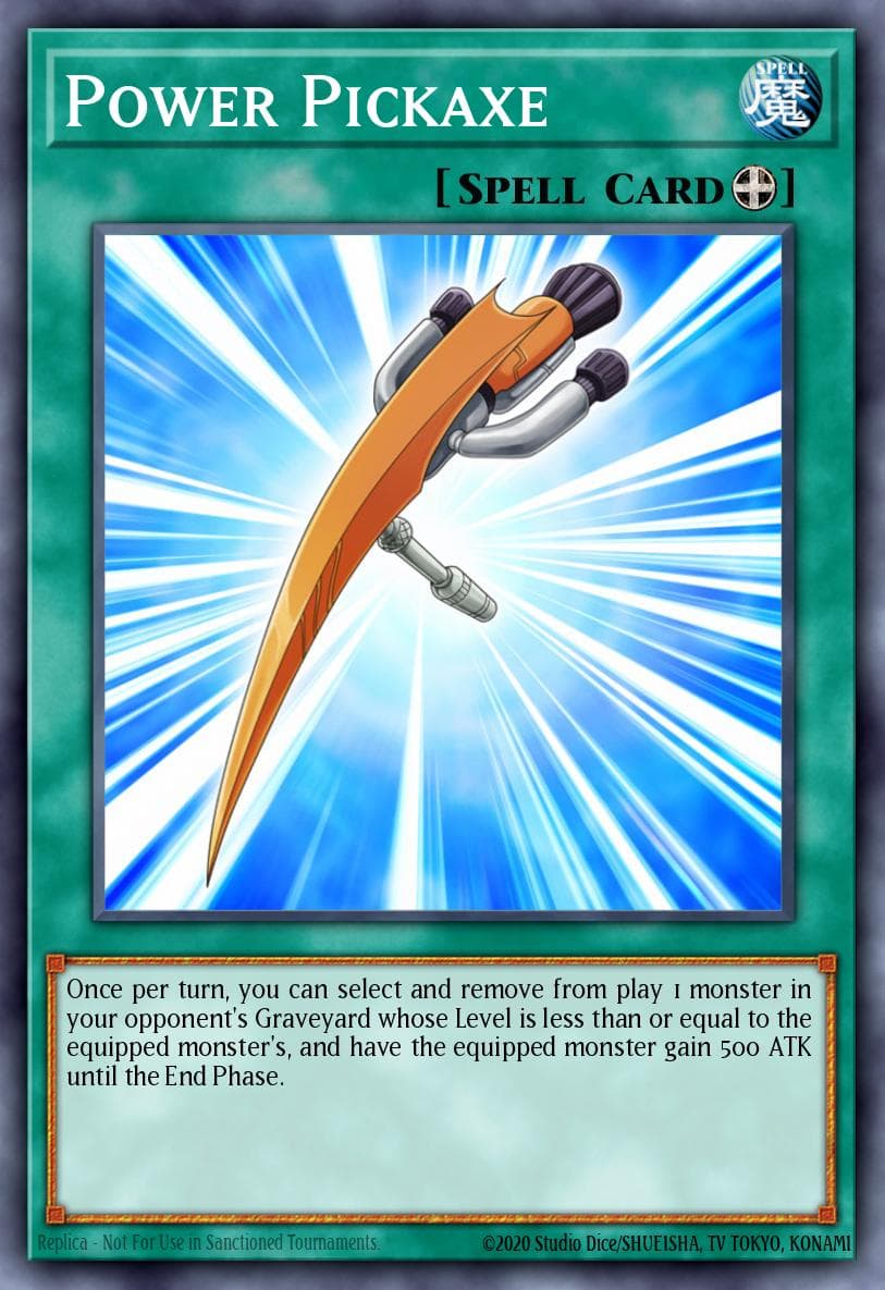 Carte Yu-Gi-Oh! Power Pickaxe #053 — Absolute Powerforce
