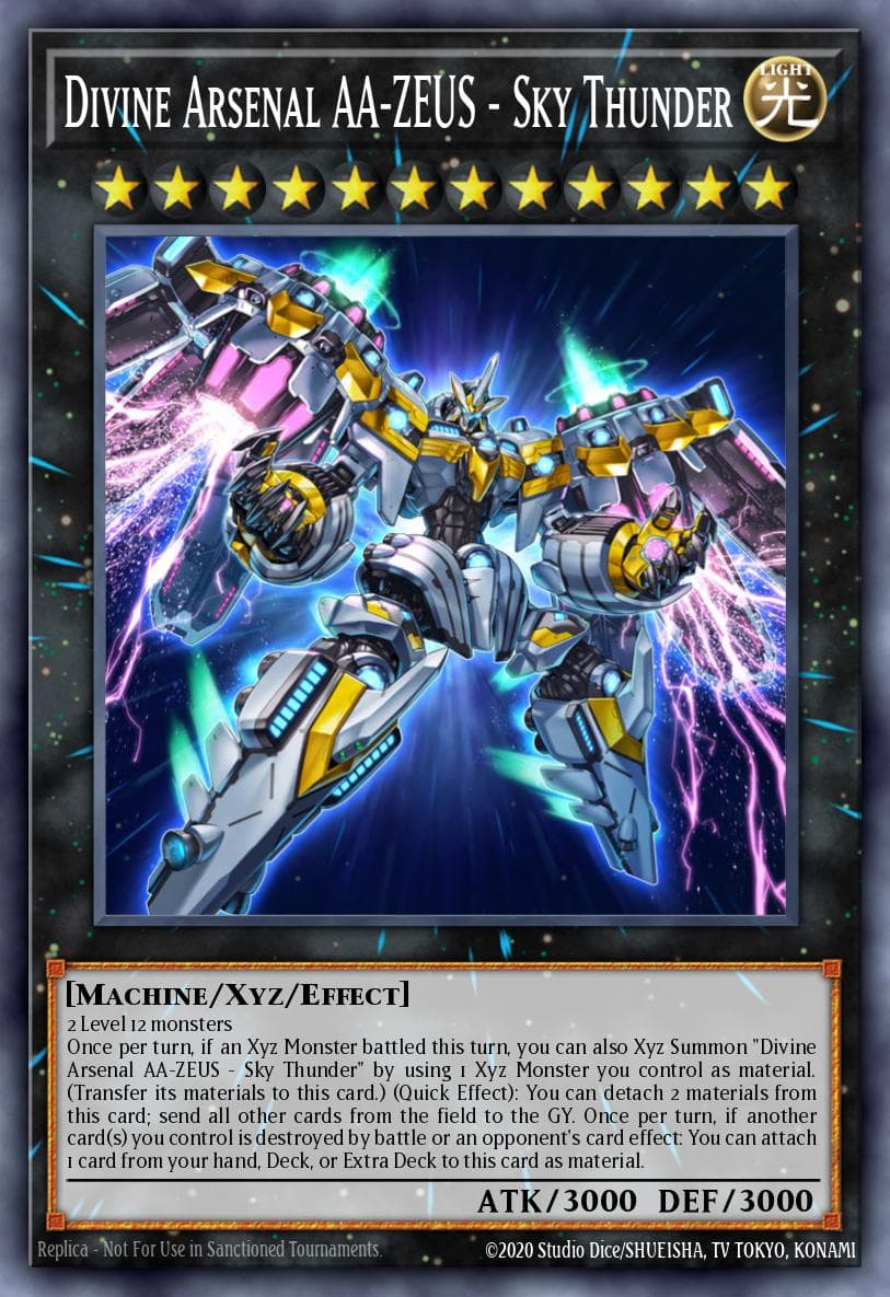 Carte Yu-Gi-Oh! Divine Arsenal AA-ZEUS - Sky Thunder #084 — Battles of Legend: Monstrous Revenge