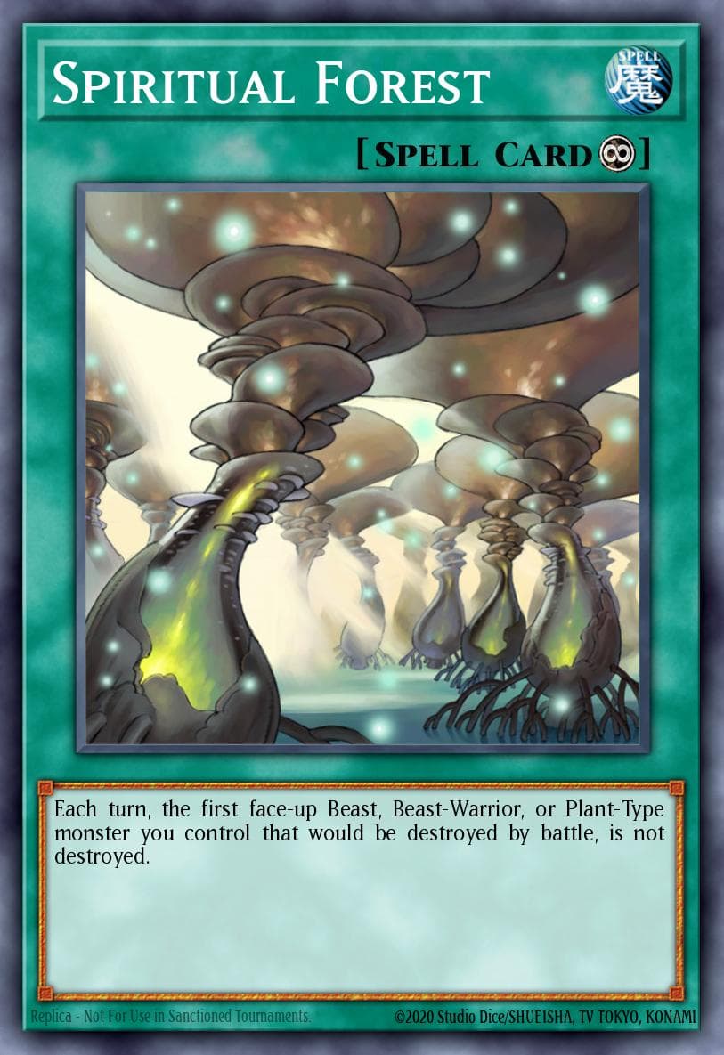Carte Yu-Gi-Oh! Spiritual Forest #020 — Astral Pack One