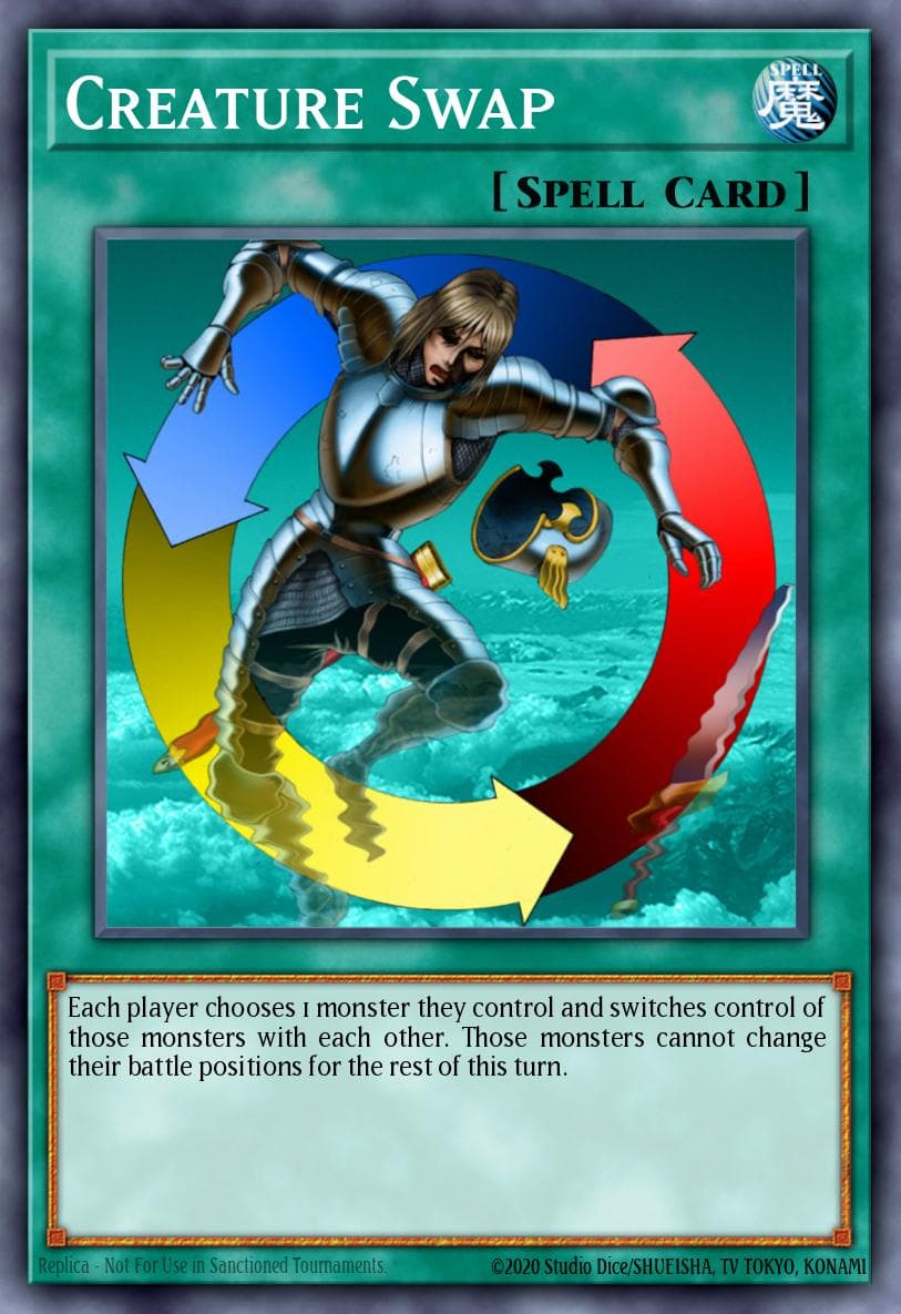 Carte Yu-Gi-Oh! Creature Swap #144 — Battle Pack 3: Monster League