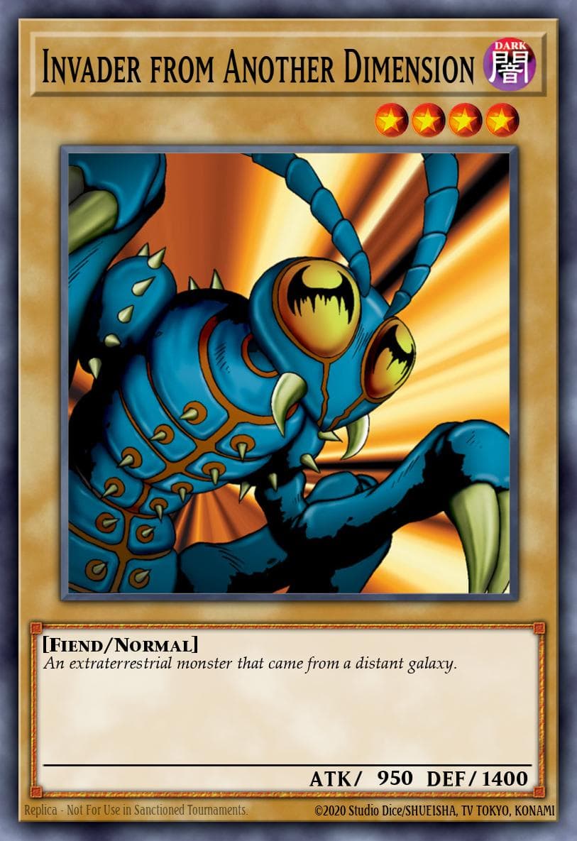 Carte Yu-Gi-Oh! Invader from Another Dimension #014 — Astral Pack Seven